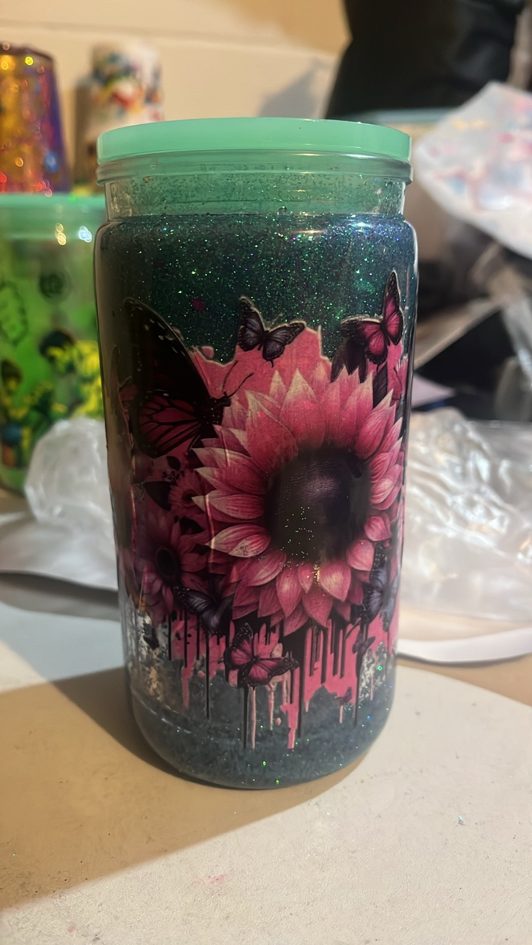 Snow globe acrylic