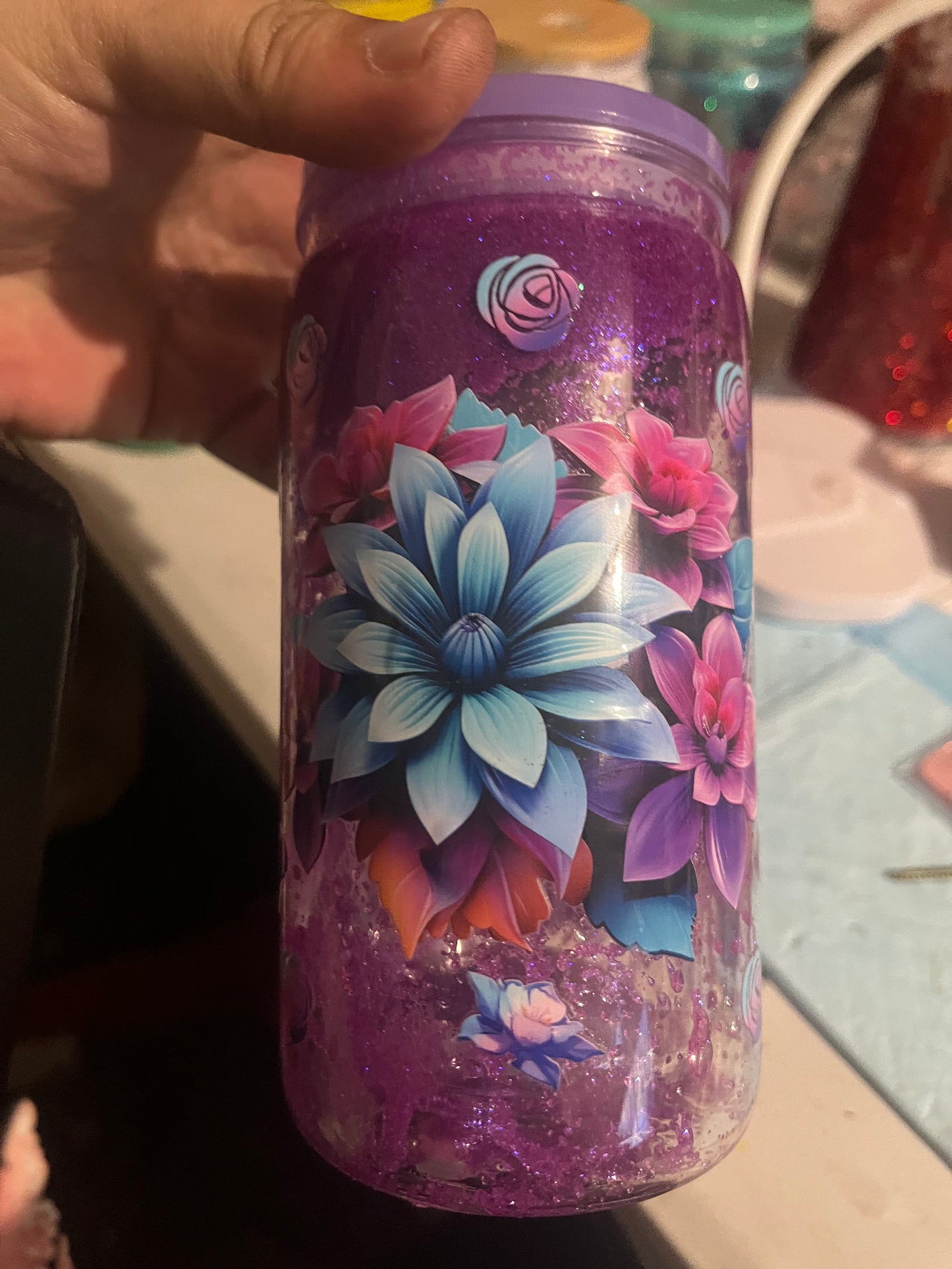 Snow globe acrylic